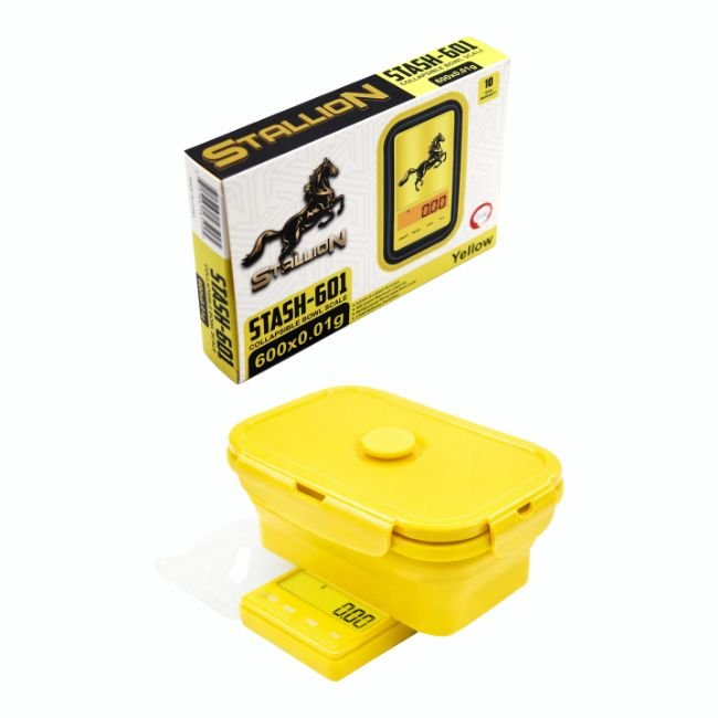 STALLION STASH-601 COLLAPSIBLE BOWL SCALE (600 X 0.01G) STALLION STASH-601 COLLAPSIBLE BOWL SCALE (600 X 0.01G)