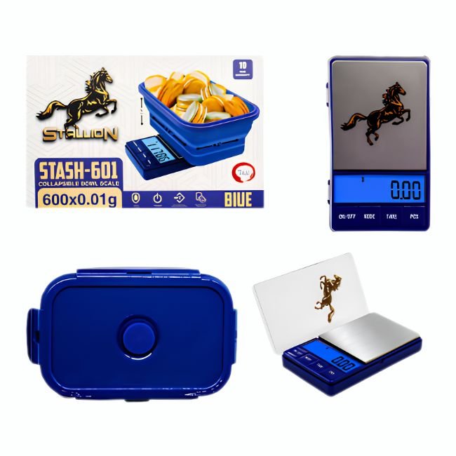 STALLION STASH-601 COLLAPSIBLE BOWL SCALE (600 X 0.01G) STALLION STASH-601 COLLAPSIBLE BOWL SCALE (600 X 0.01G)