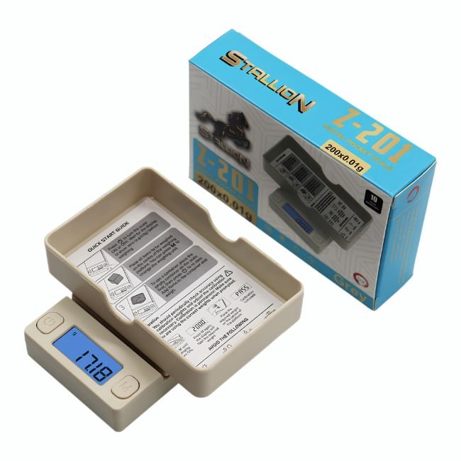 STALLION Z-201 DIGITAL POCKET SCALE (200 X 0.01G) STALLION Z-201 DIGITAL POCKET SCALE (200 X 0.01G)