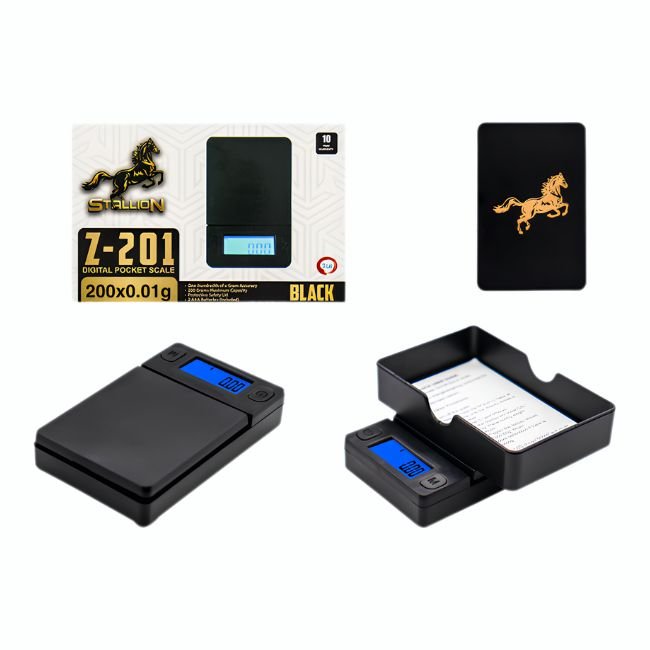 STALLION Z-201 DIGITAL POCKET SCALE (200 X 0.01G) STALLION Z-201 DIGITAL POCKET SCALE (200 X 0.01G)