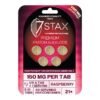 STAX 7-HYDROXY PREMIUM KRATOM ALKALOIDS 150MG PER TABLET 5CT/5PK