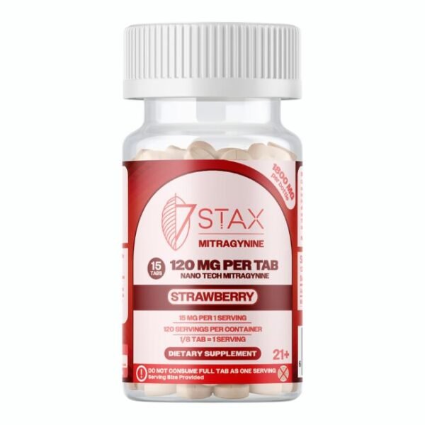 STAX NANO TECHMITRAGYNINE 120MG PER TABLET 15CT/ JAR (FLORIDA COMPLIANT)