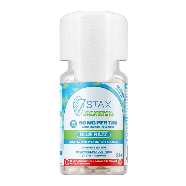 STAXNT60MGTBJR001 STAX NANO TECHMITRAGYNINE 60MG PER TABLET 15CT/ JAR (FLORIDA COMPLIANT)