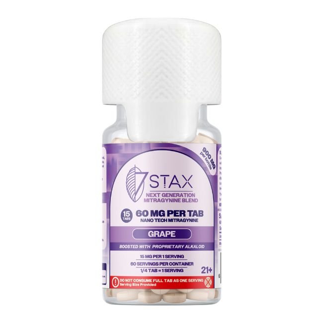 STAXNT60MGTBJR002 STAX NANO TECHMITRAGYNINE 60MG PER TABLET 15CT/ JAR (FLORIDA COMPLIANT)
