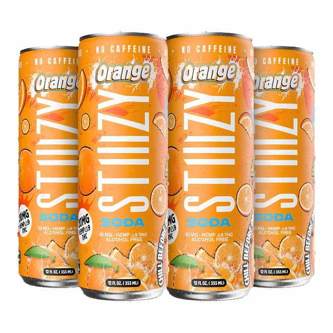 STIIIZY 20MG HEMP D9 THC SODA DRINK ALCOHOL FREE (12OZ 355ML/ CAN) 4PK STIIIZY 20MG HEMP D9 THC SODA DRINK ALCOHOL FREE (12OZ 355ML/ CAN) 4PK