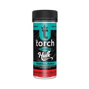 TORCH HULK D9 + THCP LIVE RESIN 15,000MG GUMMIES 20CT JAR