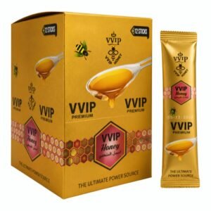 VVIP PREMIUM GOLD THE ULTIMATE POWER SOURCE HONEY FOR MAN 12 SPOONS PER BOX