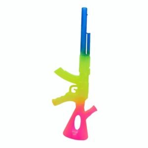 20'' AK47 RAINBOW FROSTED BEAKER WATER PIPE