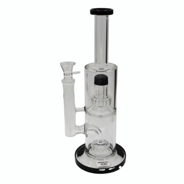 12'' DOUBLE SHOWERHEAD PERC WATER PIPE
