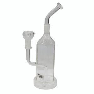 11'' CLEAR FANCY GLASS TUBE